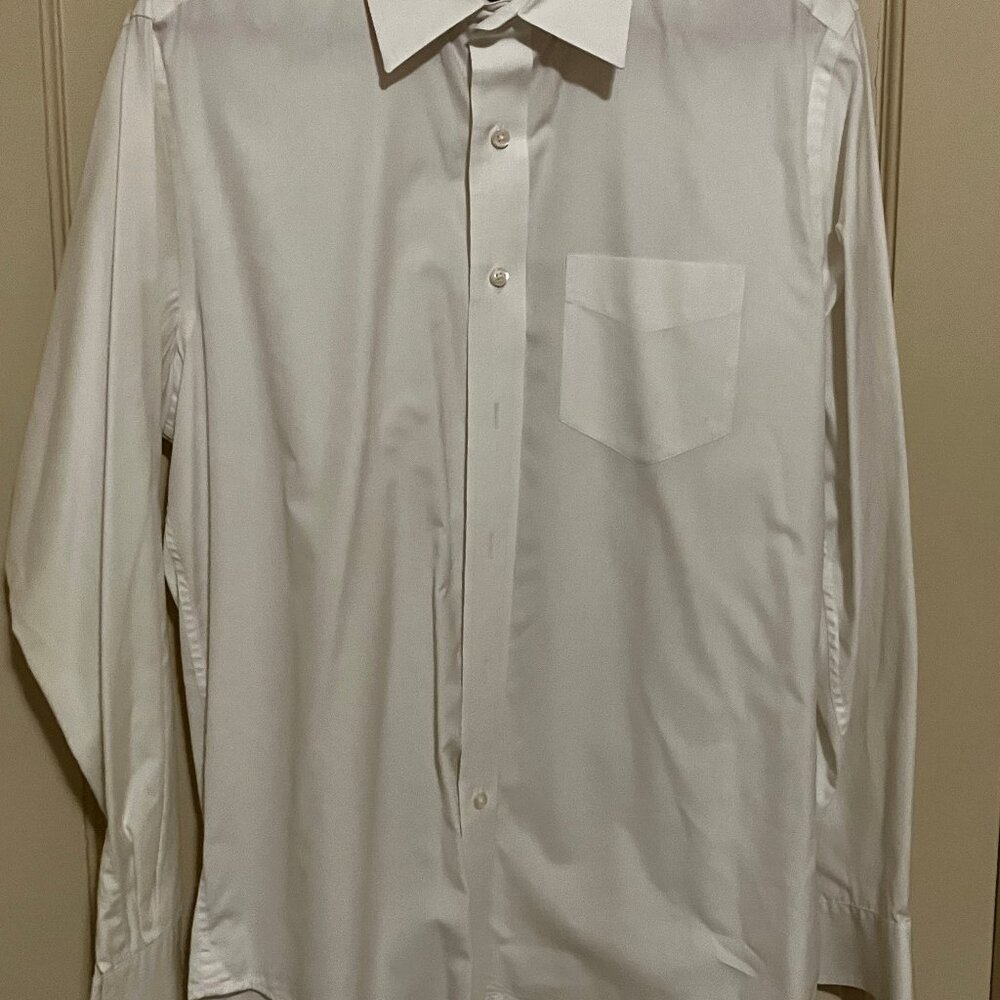 MEN'S white GAP dress shirt